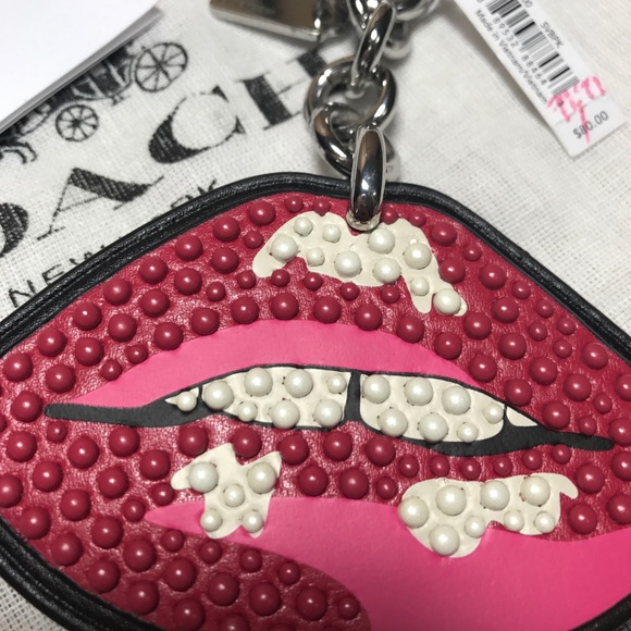 Coach Accessories Coach Lips Keychain Poshmark